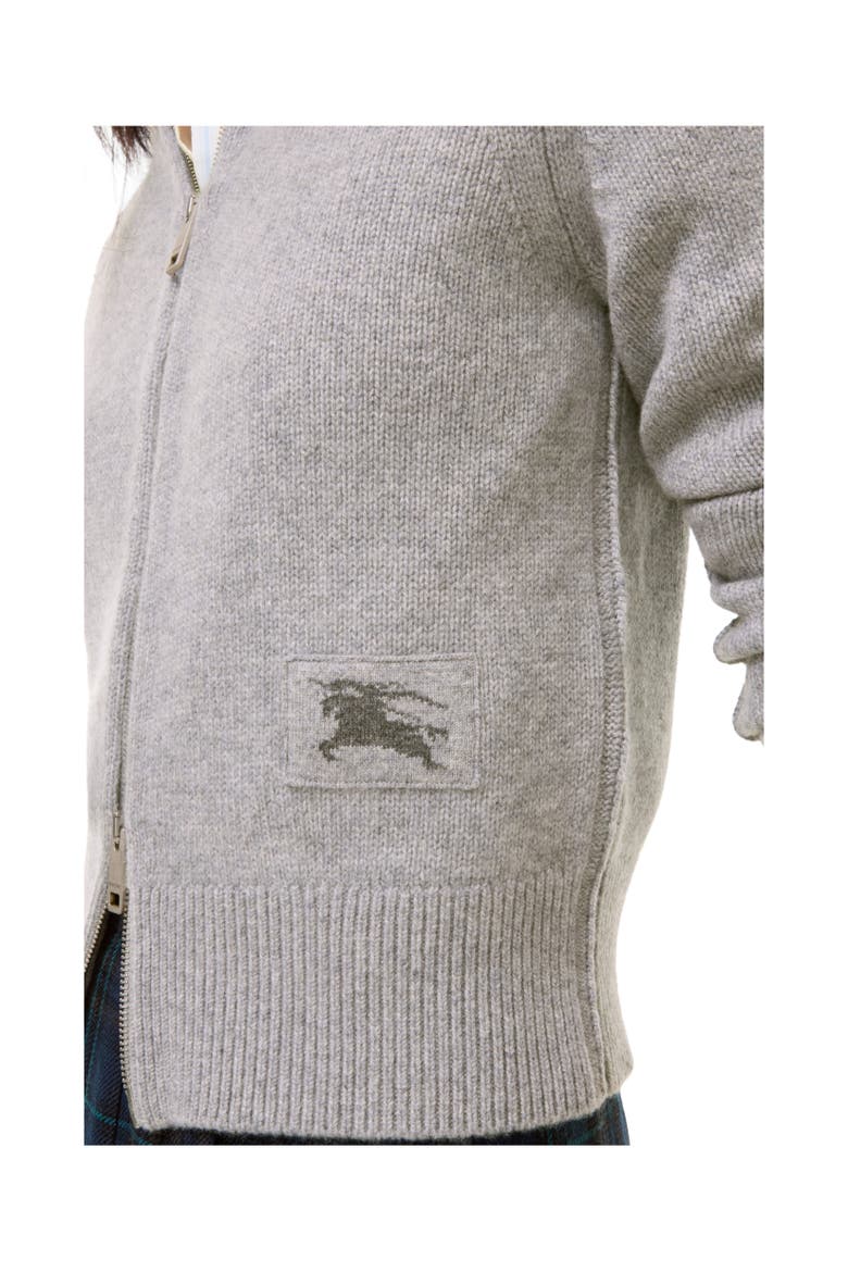 Cashmere Blend Jacket, Alternate, color, Grey mealnge