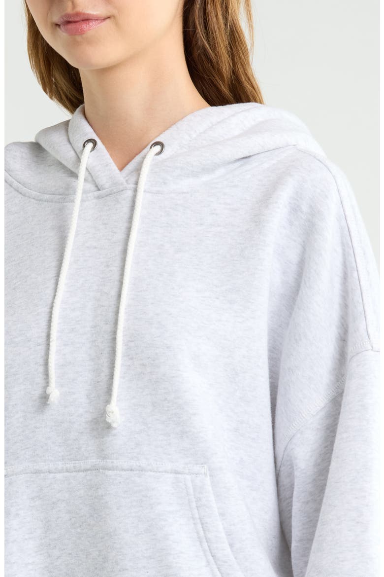 FP Movement Final Call Fleece Hoodie, Alternate, color, WHITE HEATHER GREY
