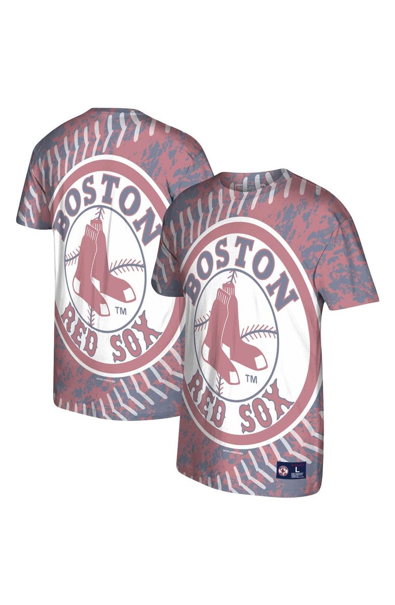 Mitchell & Ness Men's Mitchell & Ness Red Boston Red Sox Historic Logo Jumbotron T-Shirt, Alternate, color,