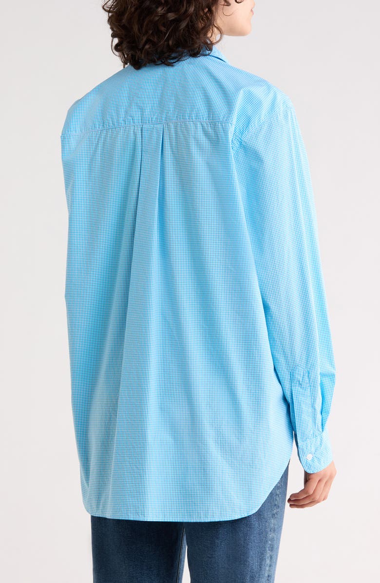 Frank & Eileen Relaxed Fit Button-Up Shirt, Alternate, color, Gingham Blue
