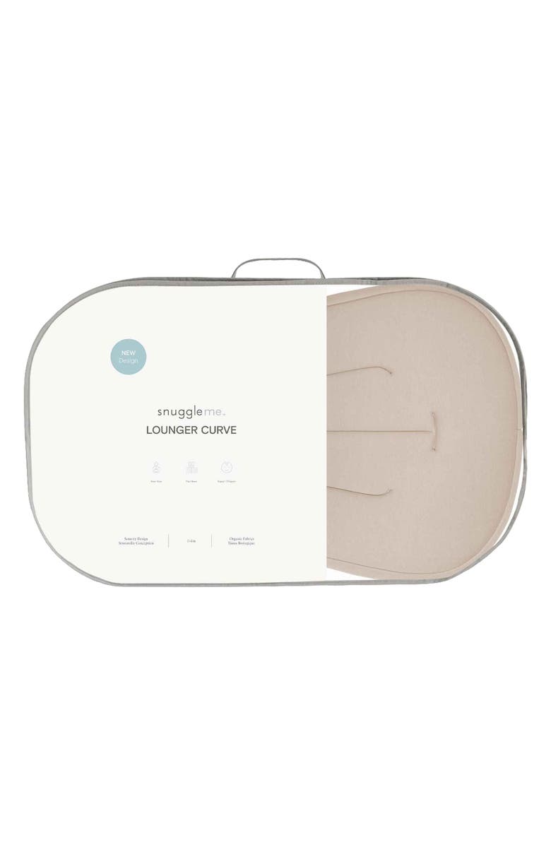 Snuggle Me Curve Lounger, Alternate, color, Birch