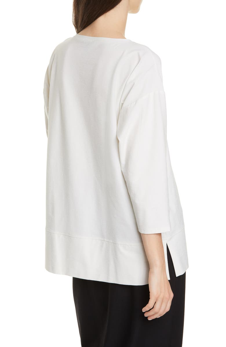 Eileen Fisher Bracelet Sleeve Tunic, Alternate, color,