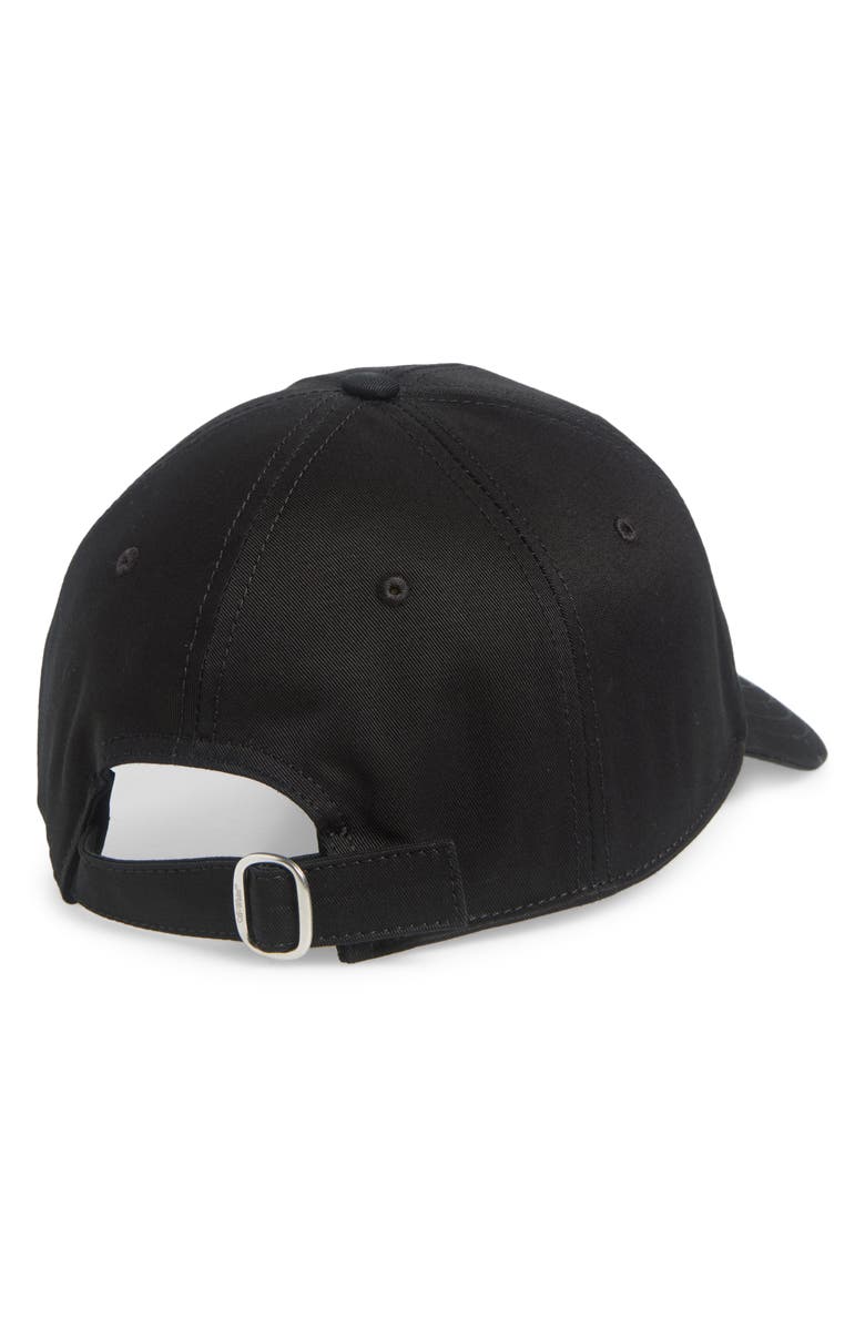 Off-White Off Stamp Embroidered Logo Cotton Drill Baseball Cap, Alternate, color, 