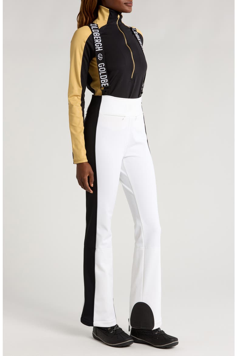High End Waterproof Ski Pants, Alternate, color, WHITE