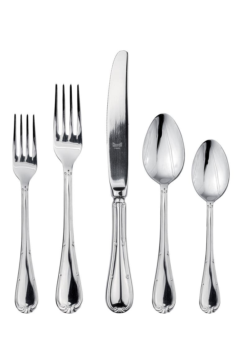 Raffaello 20-Piece Flatware Set, Main, color, STAINLESS STEEL