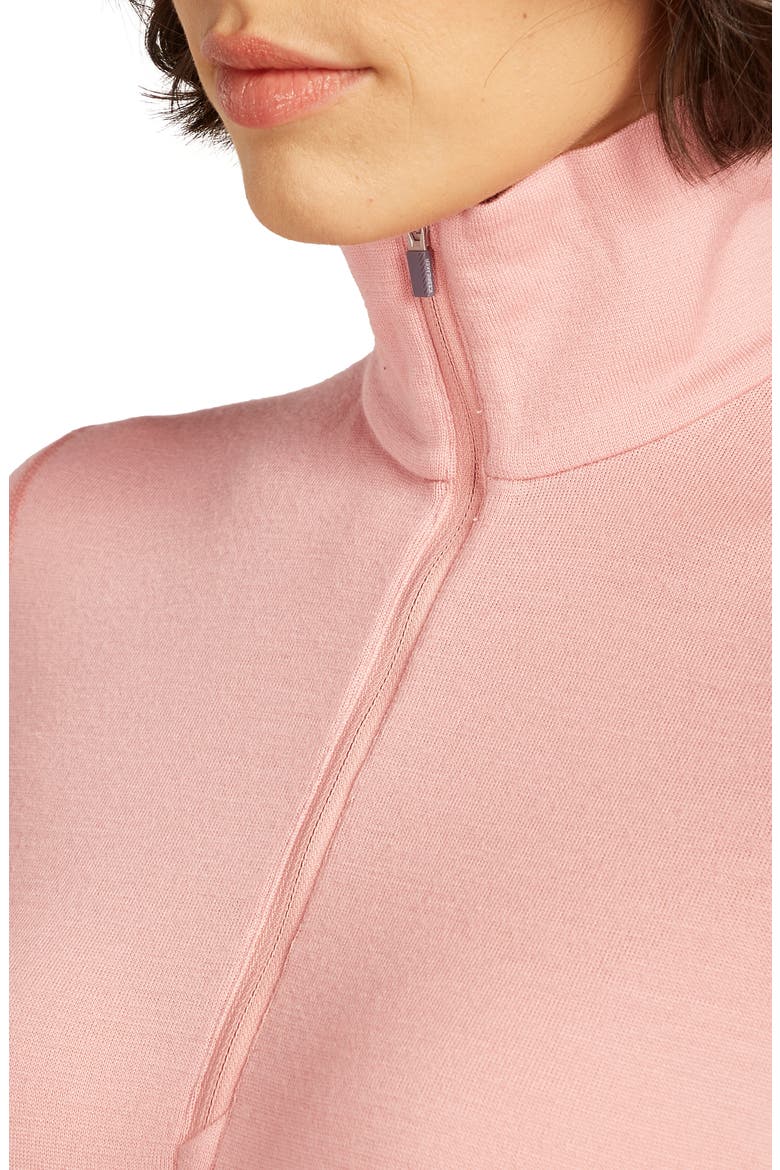260 Oasis Tech Merino Wool Half Zip Pullover, Alternate, color, BLUSH