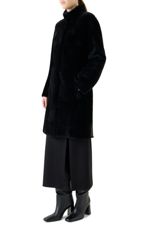 Lambskin Shearling Coat
