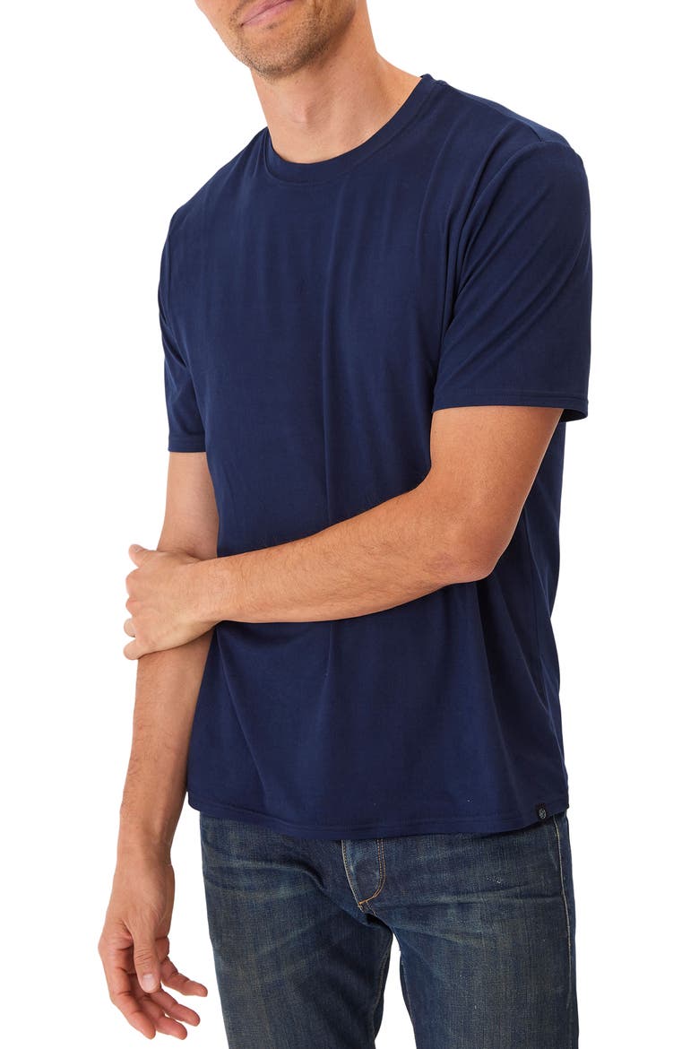 Soloman Luxe Jersey T-Shirt, Alternate, color, RAW DENIM