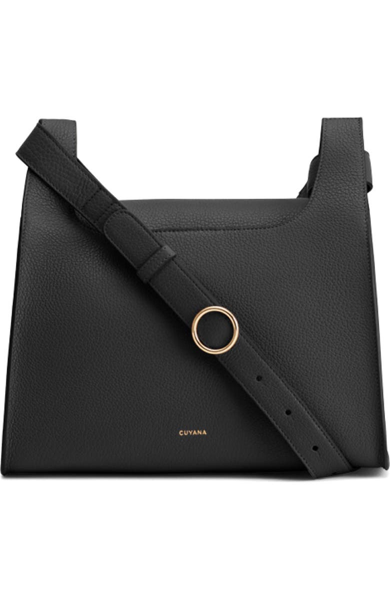 Cuyana Double Loop Leather Crossbody Bag, Alternate, color,