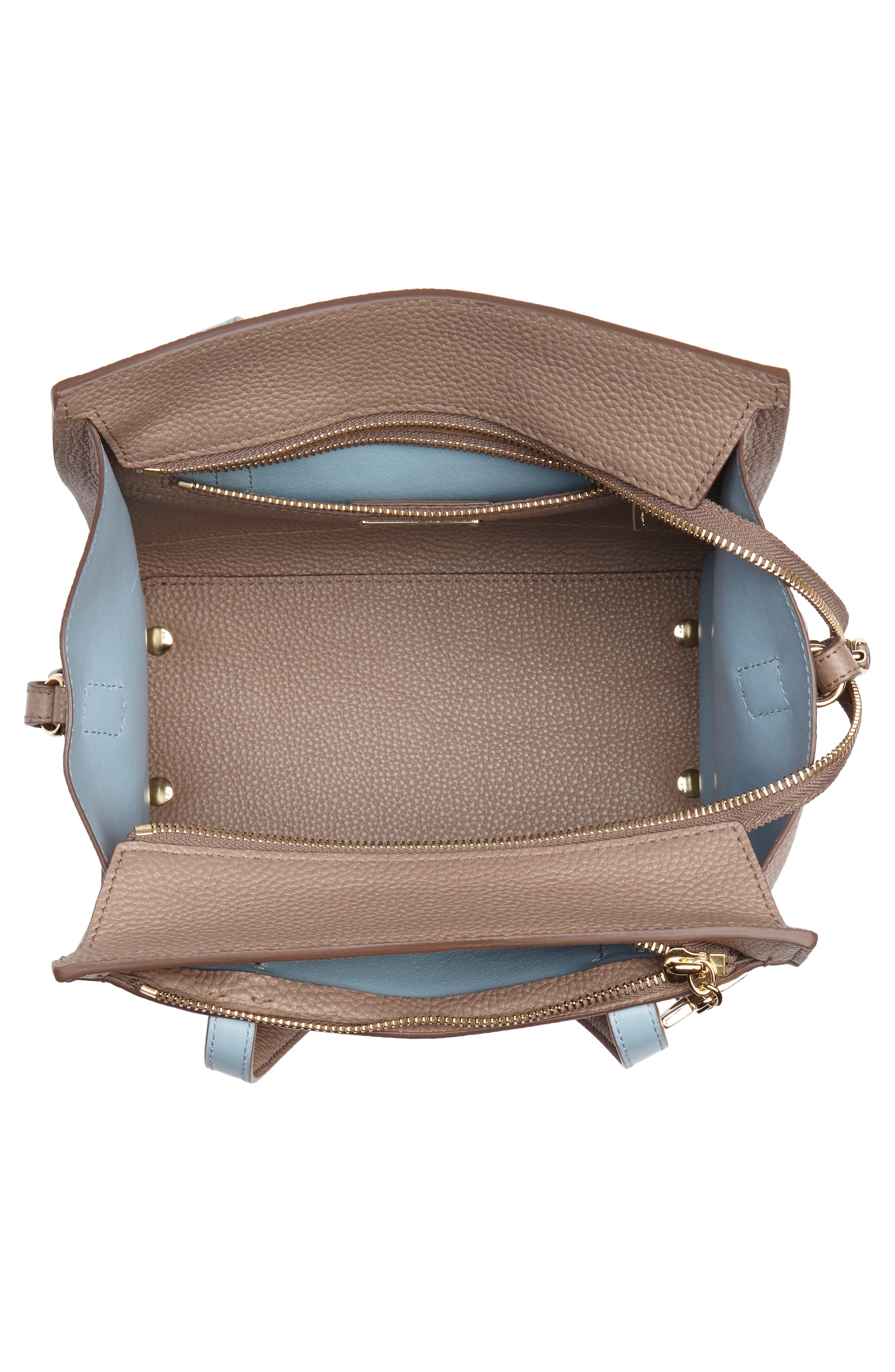 FERRAGAMO Salvatore Ferragamo Small Amy Leather Tote, Alternate, color, 