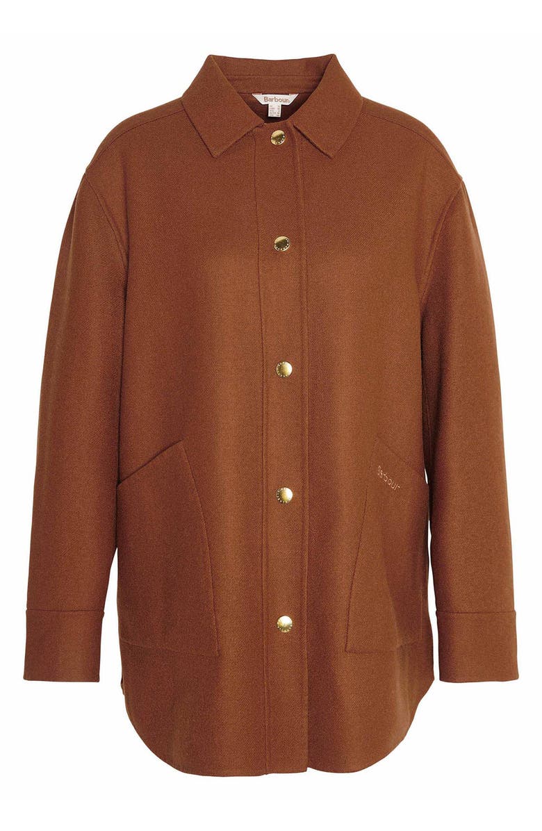 Barbour Reighton Wool Blend Shirt Jacket, Alternate, color, 