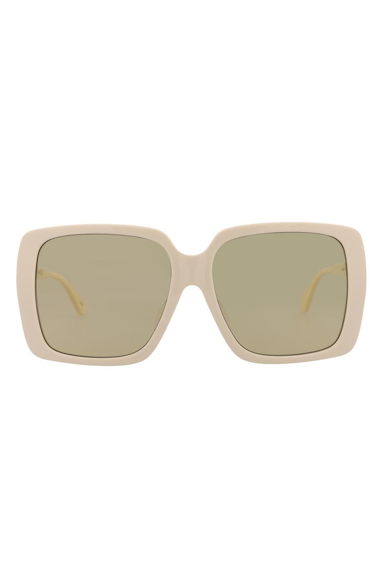 Gucci 58mm Square Sunglasses, Main, color,