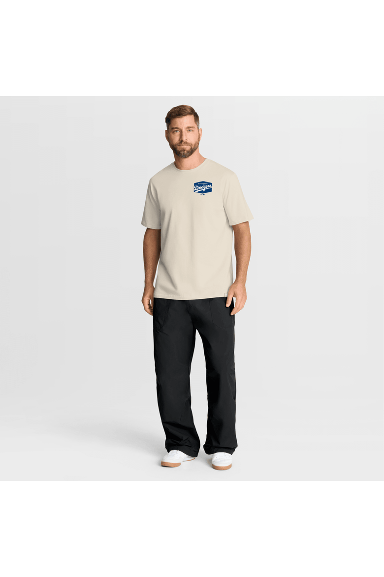 Men's Fanatics  Tan Los Angeles Dodgers Local 9x Champs T-Shirt, Alternate, color, Tan