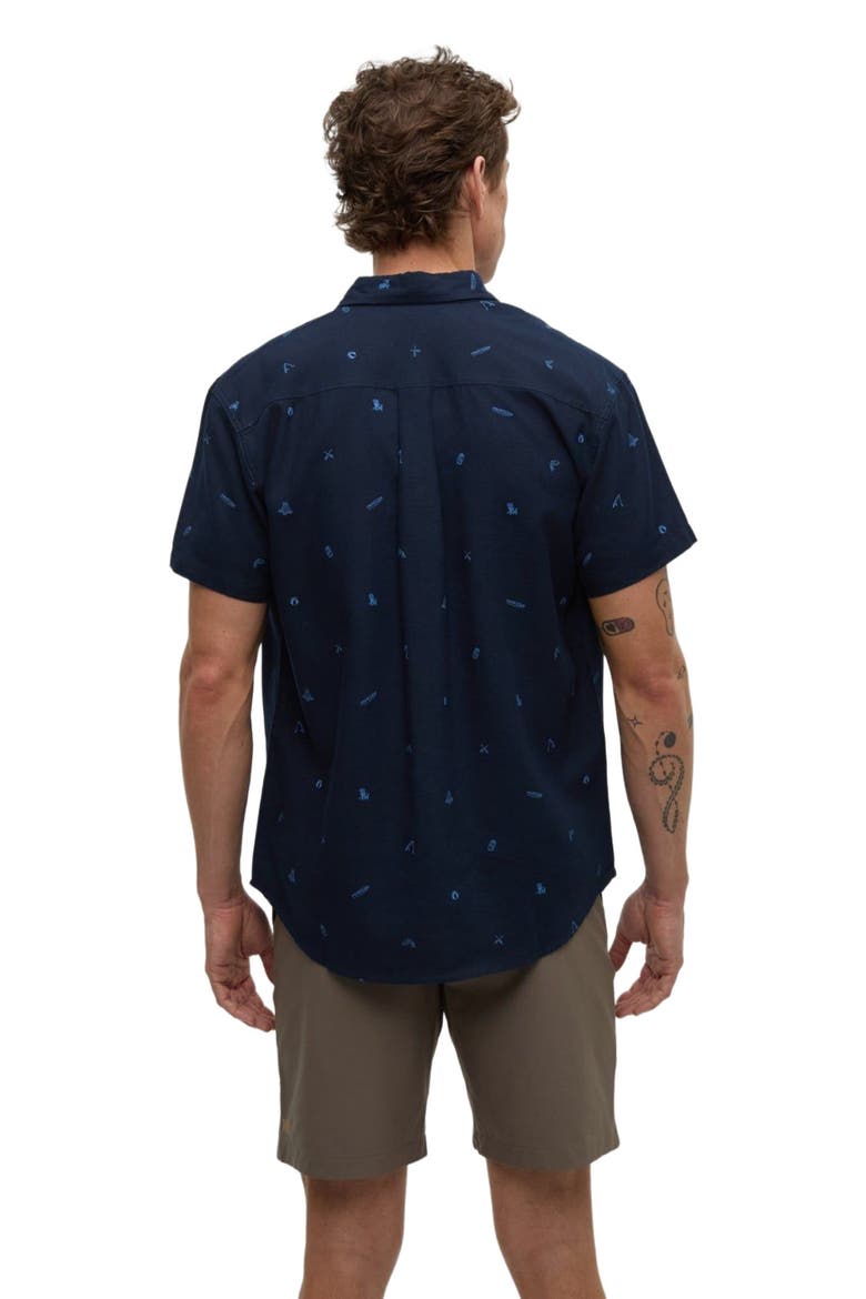 Lake Life Mancos Shirt, Alternate, color, Midnight Blue/Lake Life