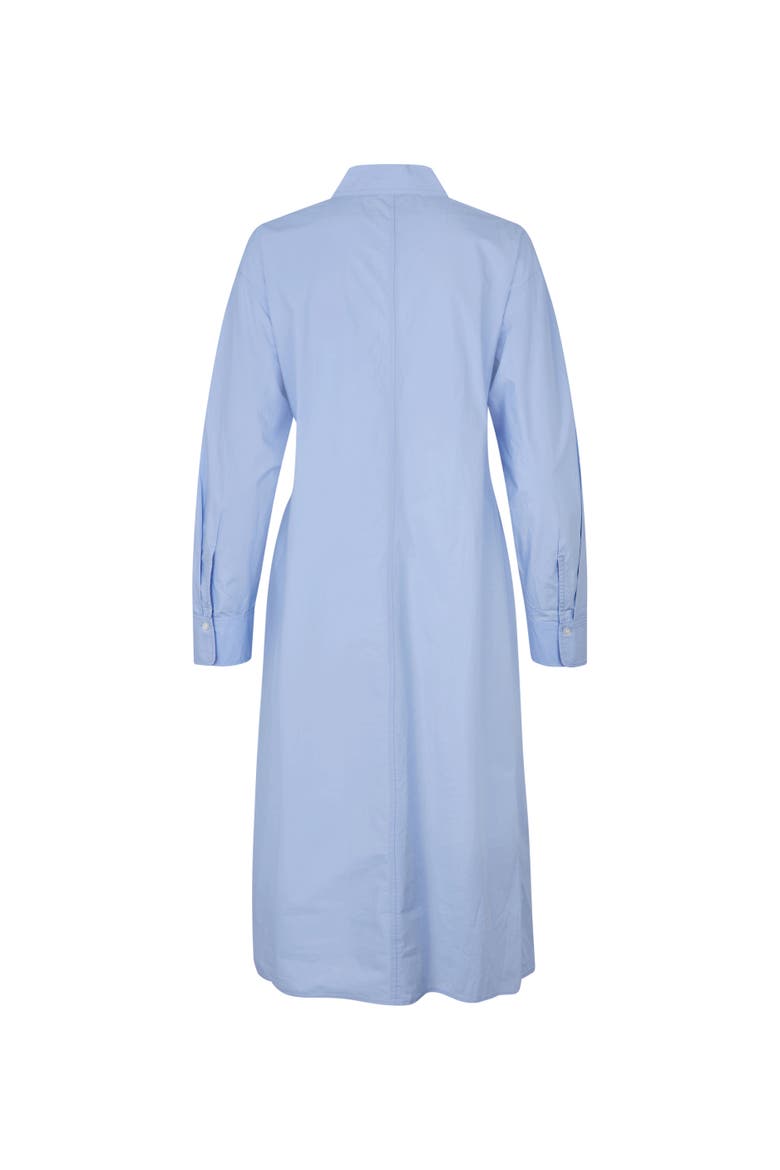 MaNeylora Wrap Midi Shirt Dress, Alternate, color, Hydrangea