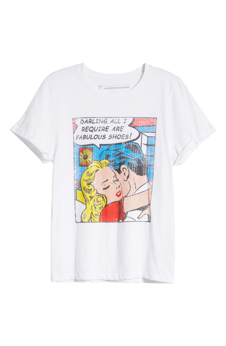 Prince Peter Fabulous Shoes Graphic Tee, Alternate, color, 