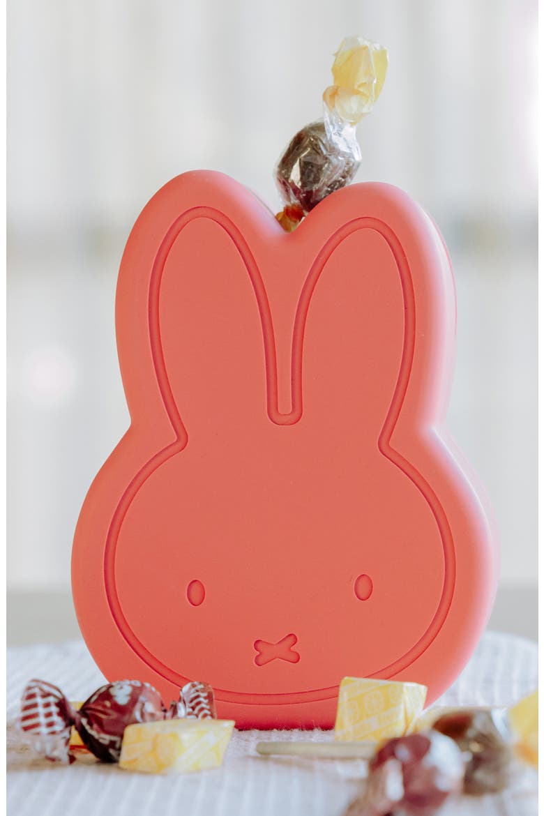 Miffy Silicone Treasure Box, Alternate, color, CORAL