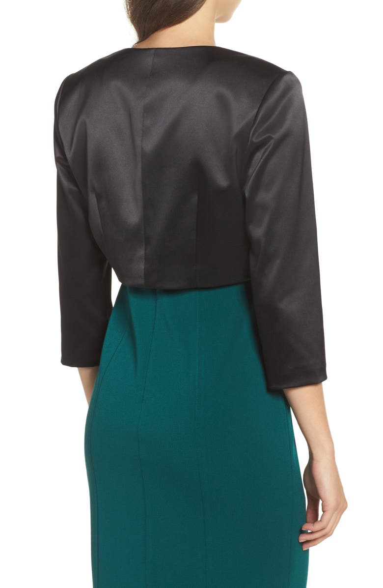 Eliza J Satin Bolero, Alternate, color, 