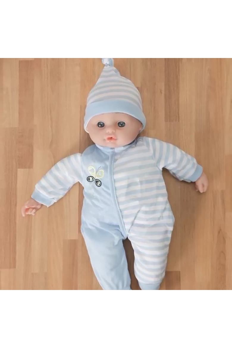 16 Inch Talking Baby Doll, Striped Butterfly, Alternate, color, Multicolored