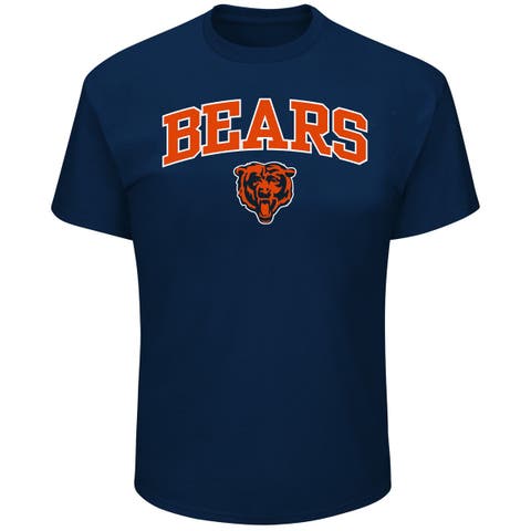 Men's Fanatics Navy Chicago Bears Big & Tall Arch Logo T-Shirt