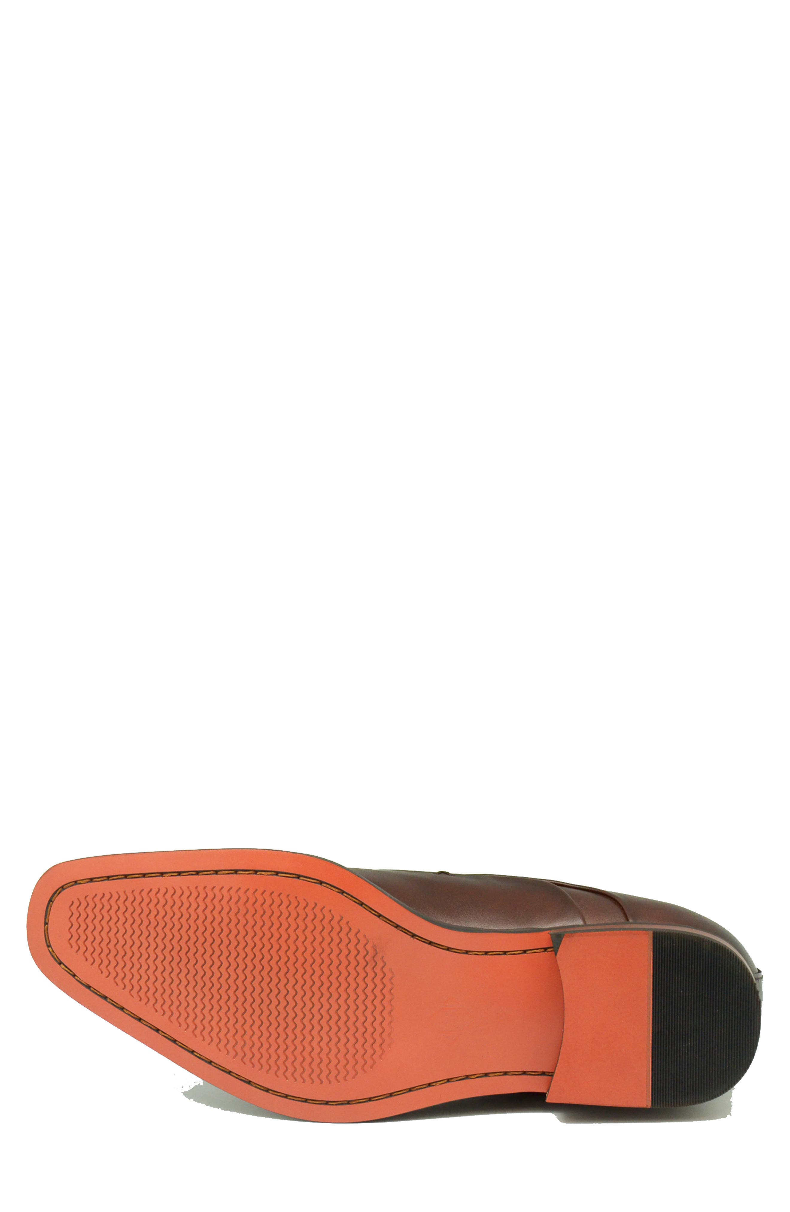 La Milano Winn Cap Toe Oxford, Alternate, color, Brown