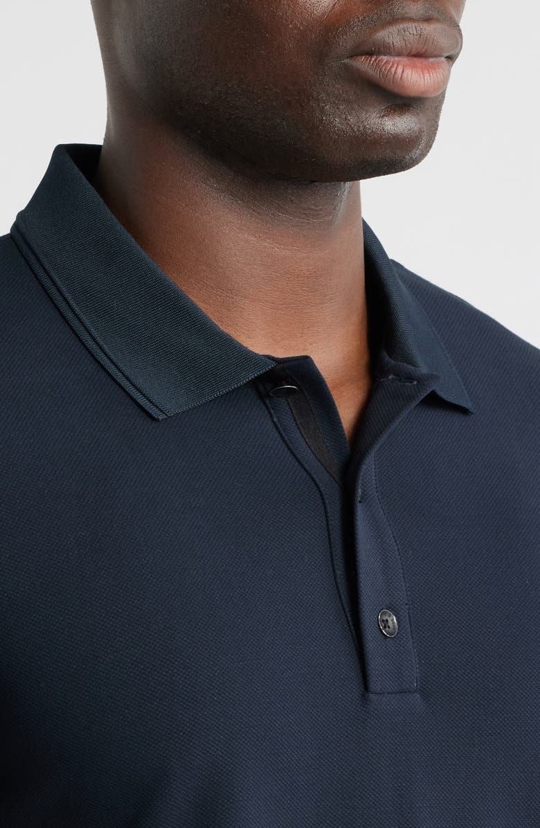 rag 
bone Slim Fit Tech Piqué Polo, Alternate, color, Sal