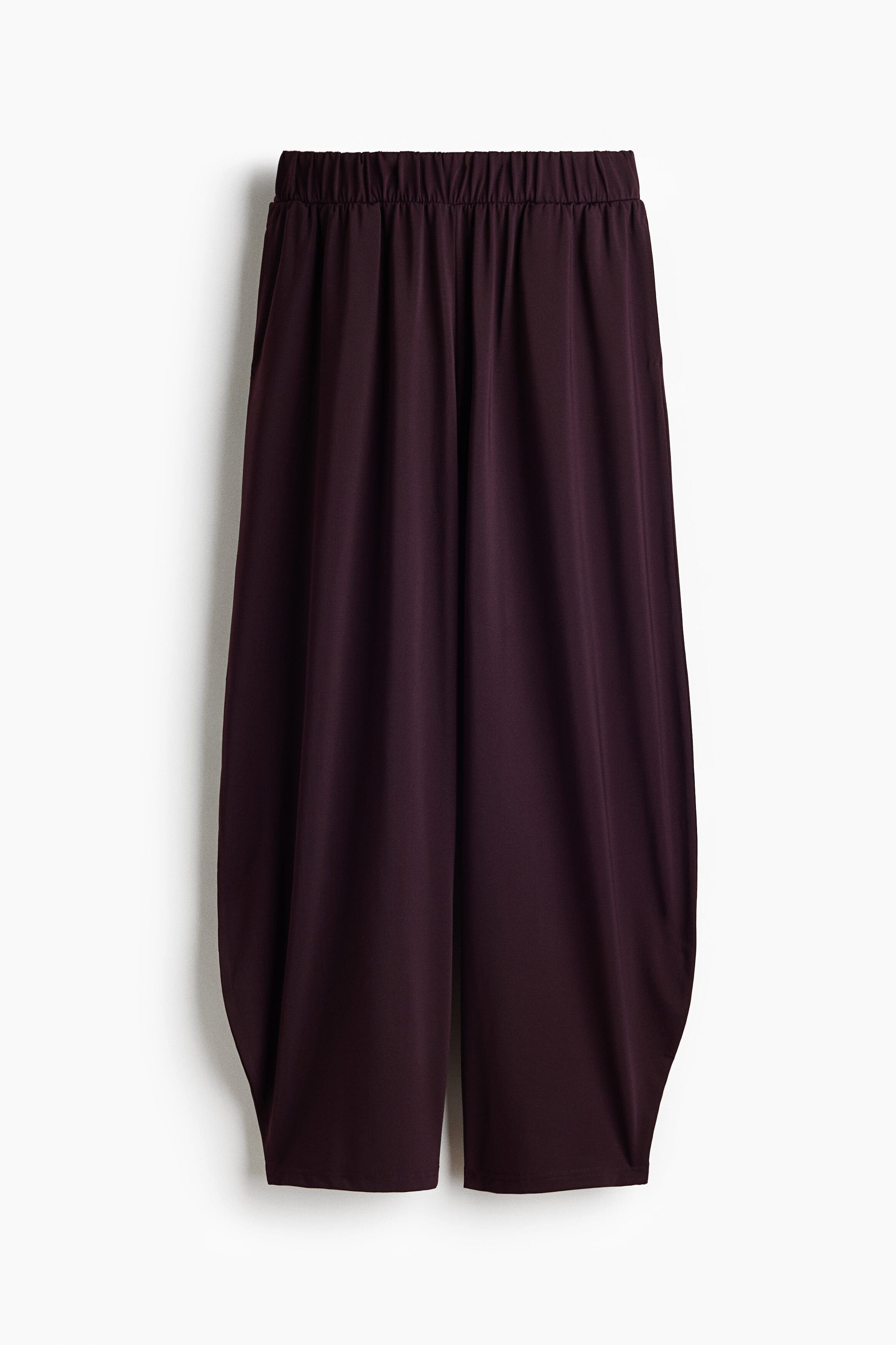 Jersey balloon-leg pants - image 5