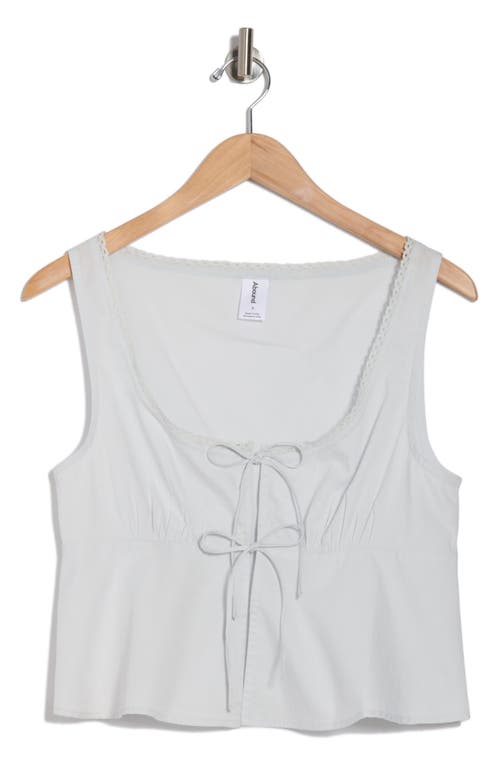 Abound Tie Front Cotton Tank Top
