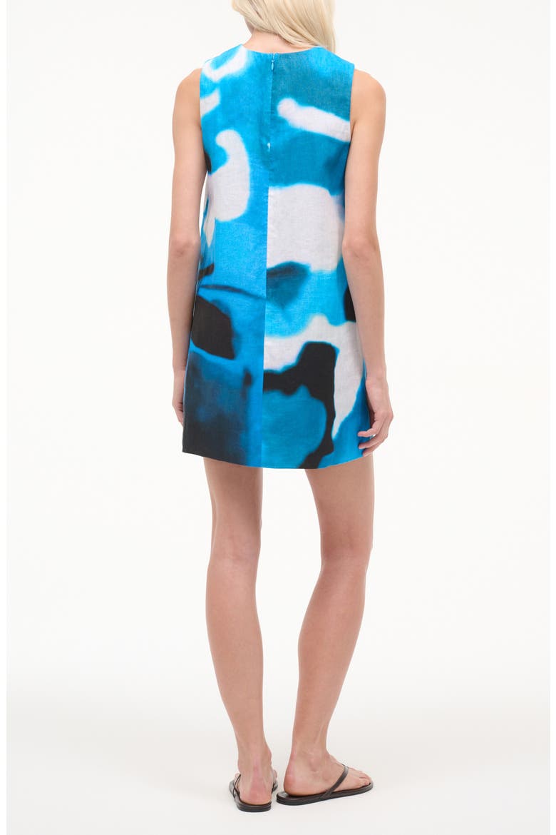 Brea Linen Dress, Alternate, color, BLUE HAZE