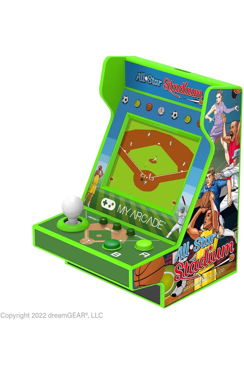 My Arcade Dgunl-4120 All-Star Stadium Pico Player, Main, color, Multicolor