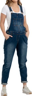 Ripe Maternity Denim Overalls