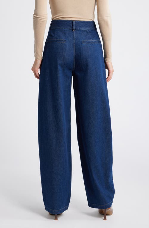 Shop Frame The Tapered Trouser Jeans In Rinse