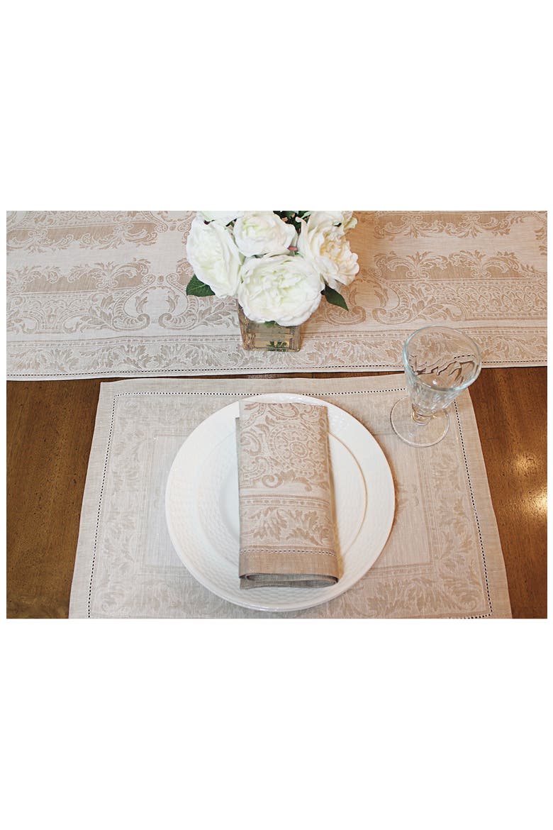 Linen Arboretum Napkins - Set of 6, Alternate, color, TERRACOTA