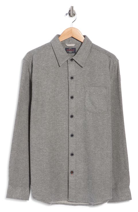 Pebble Dobby Cotton Shirt Jacket