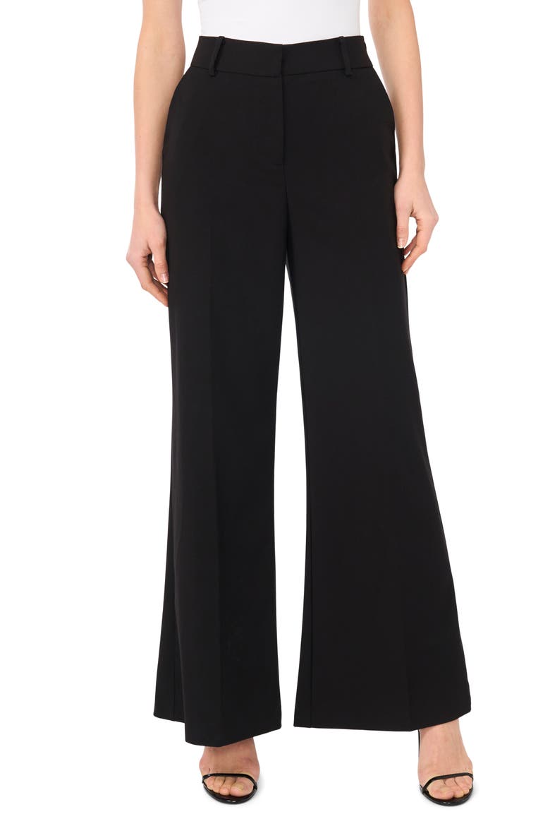 Wide Leg Suit Pants, Main, color, RICH BLACK