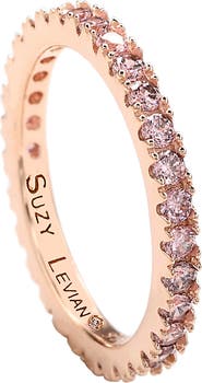 SUZY LEVIAN Cubic Zirconia Stacking Ring