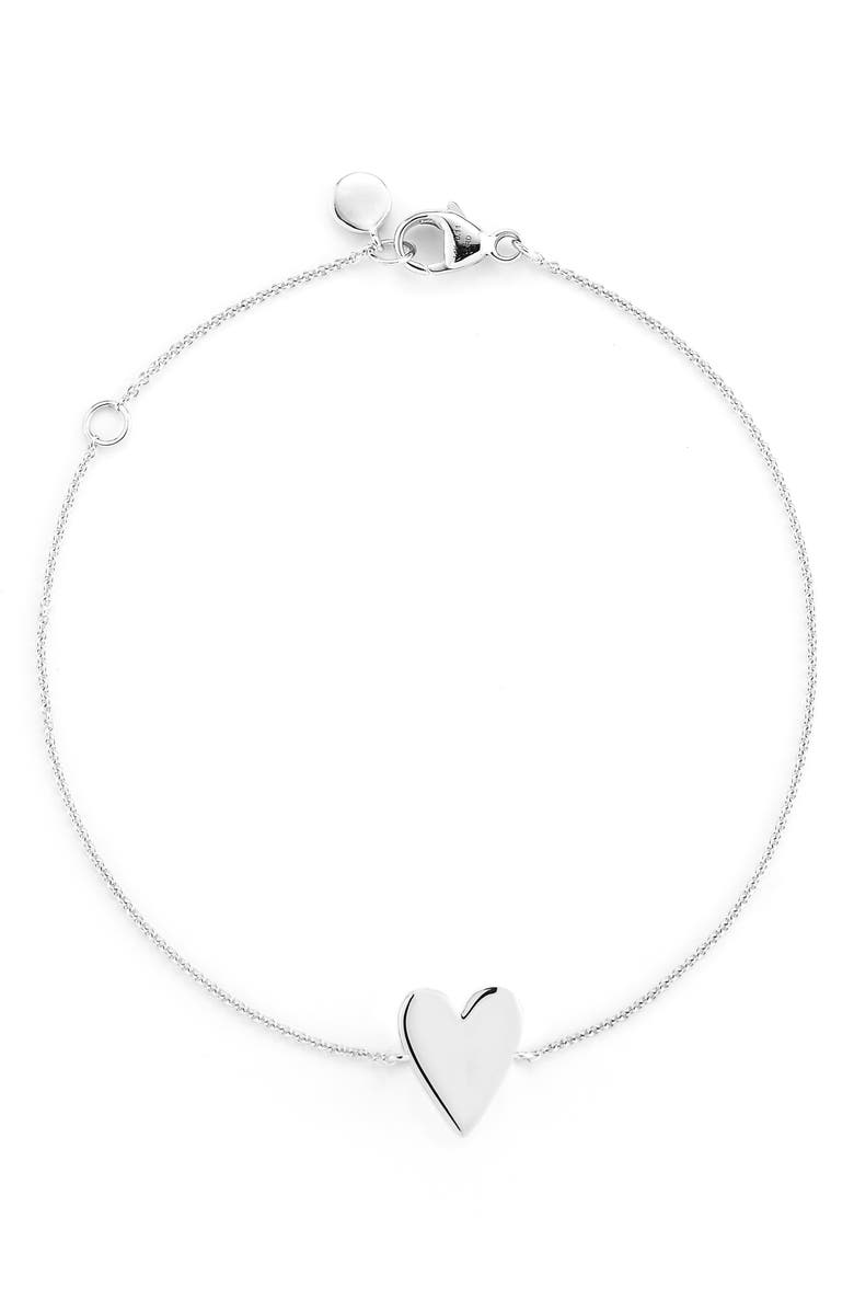 Dana Rebecca Designs DRD Heart Bracelet, Main, color, 