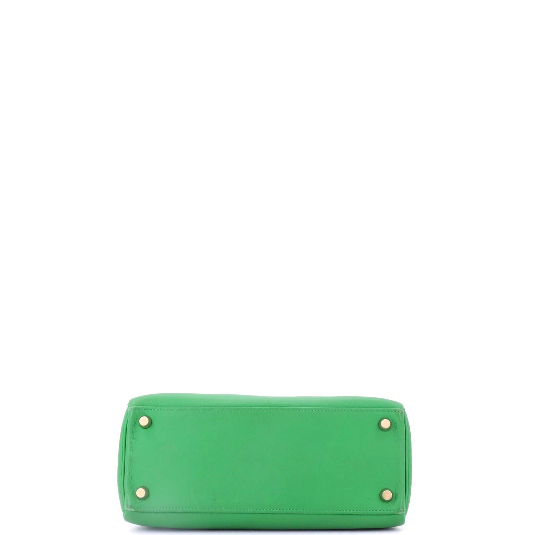 Kelly Handbag Green Swift with Gold Hardware 25, Alternate, color, Green