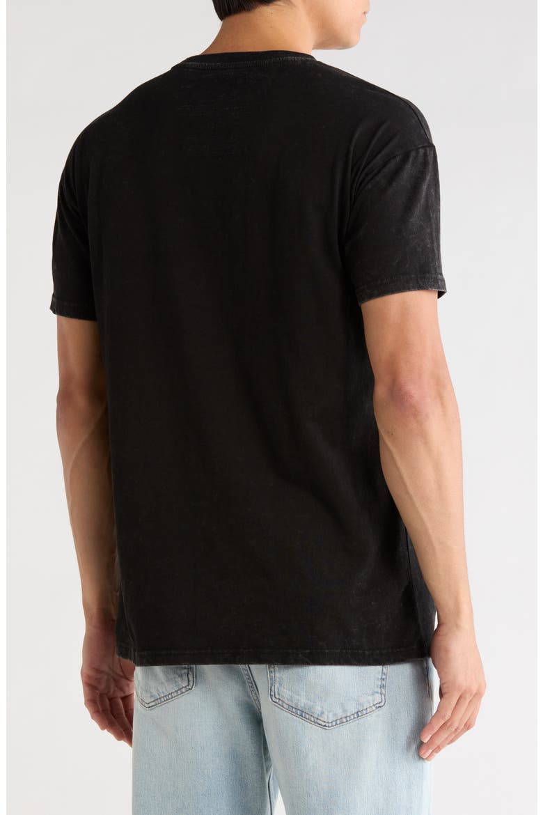 Rodman Pink Splash Cotton T-Shirt, Alternate, color, BLACK MINERAL