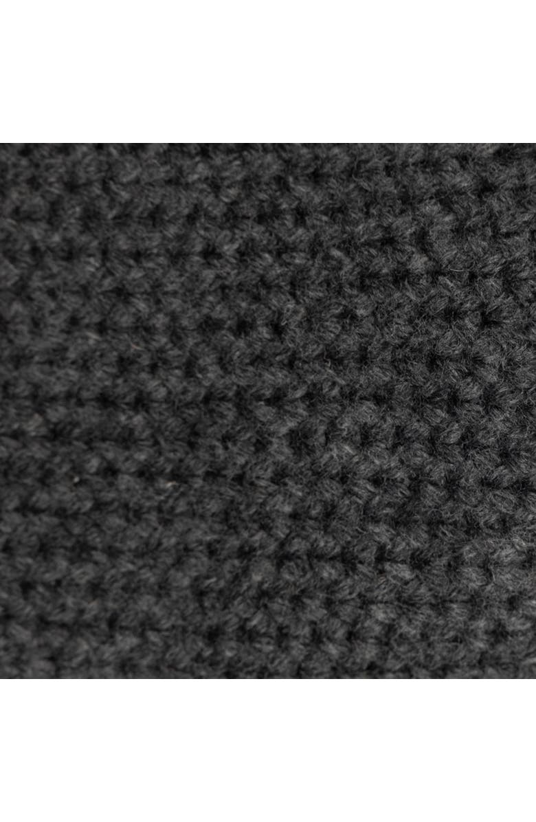 Echo Brioche Honeycomb Headband, Alternate, color, Charcoal
