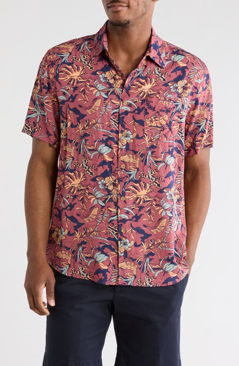 Venice Relaxed Fit Short Sleeve Button-Up Shirt
