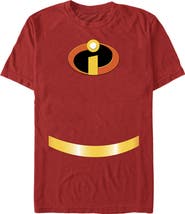 The Incredibles Men's The Incredibles Costume  Graphic T-Shirt