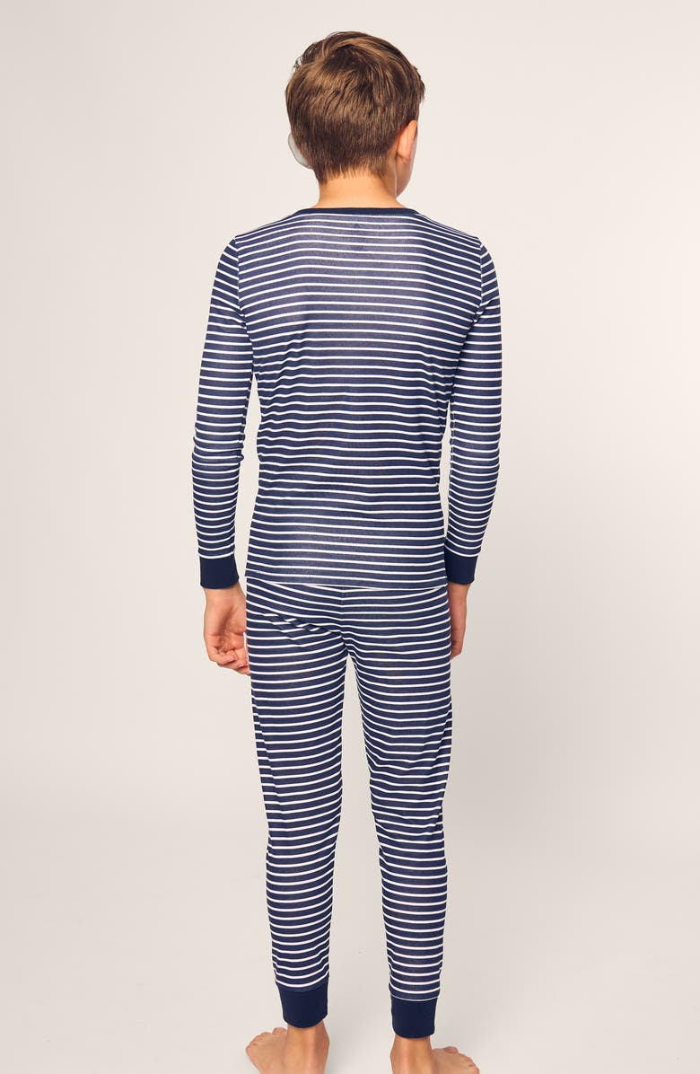 Petite Plume Kids' Fitted Two-Piece Pima Cotton Pajamas, Alternate, color,