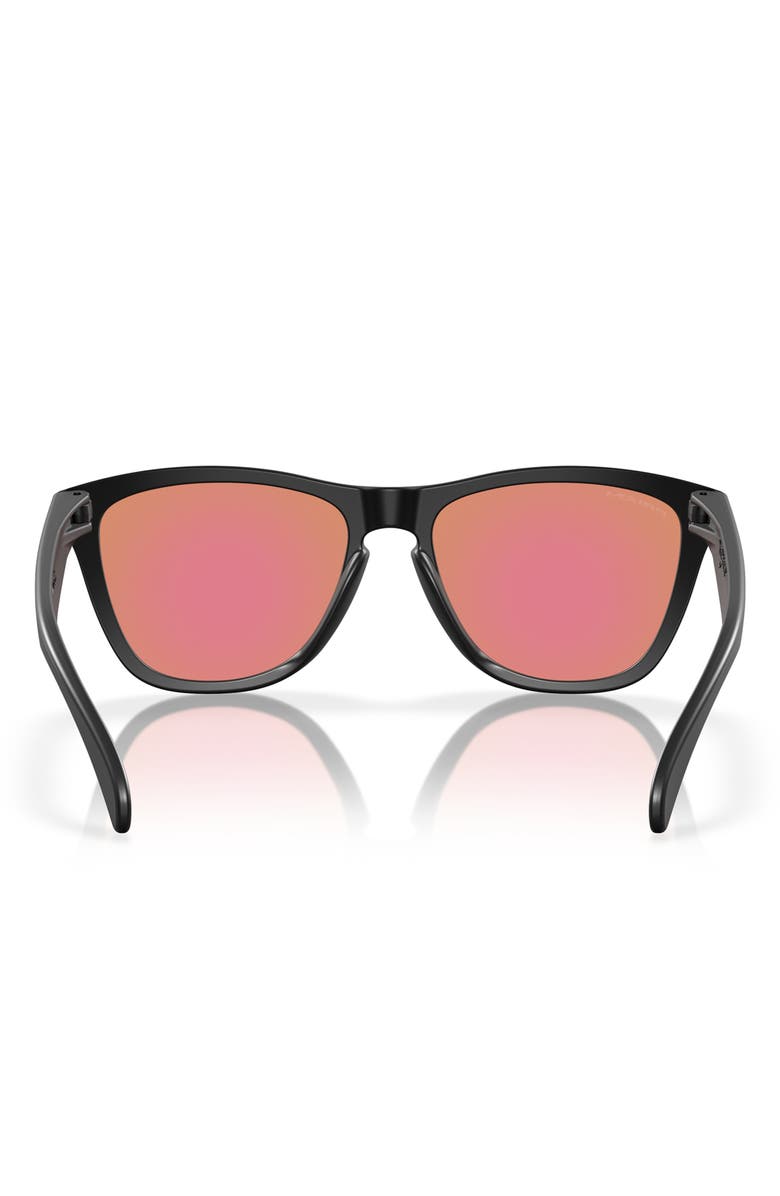 Oakley Frogskins 54mm Prizm<sup>™</sup> Rectangular Sunglasses, Alternate, color, Matte Black