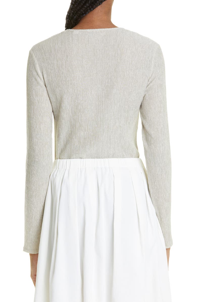 Vince Textured Long Sleeve Top, Alternate, color, Hayseed