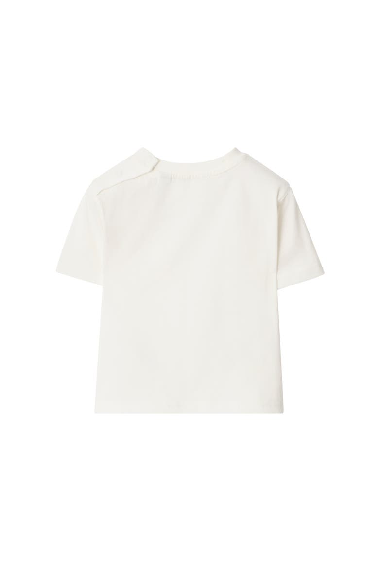 Surfer Bear Cotton T-shirt, Alternate, color, Chalk white