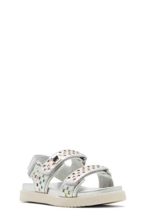 Steve Madden Girls' Tmona Sandals - Toddler, Little Kid In Silver Rainbow