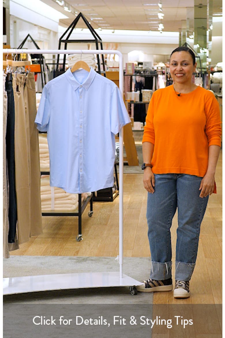Commuter Short Sleeve Button-Up Shirt video