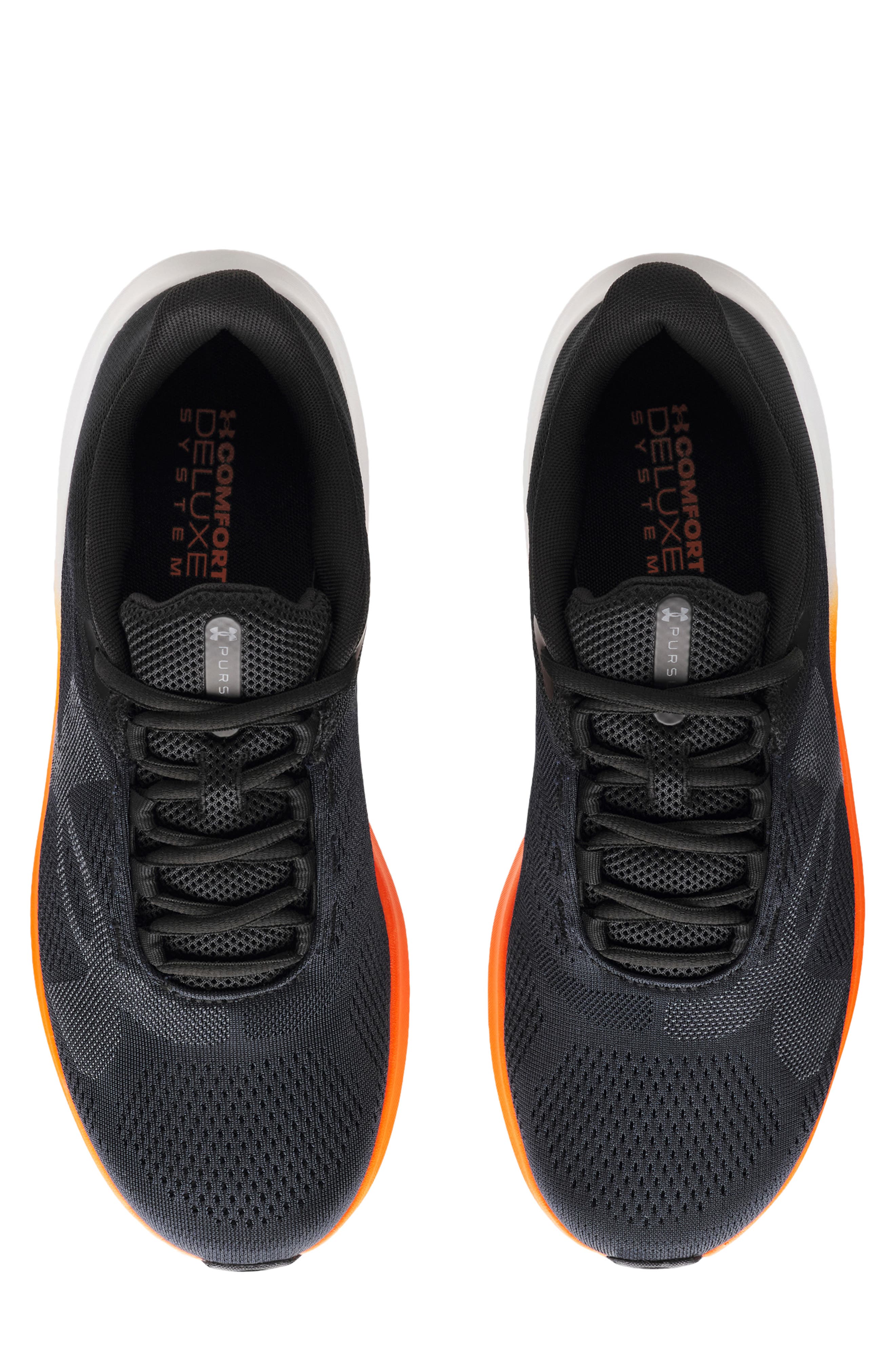 Under Armour Charged Pursuit Running Sneaker, Alternate, color, Black