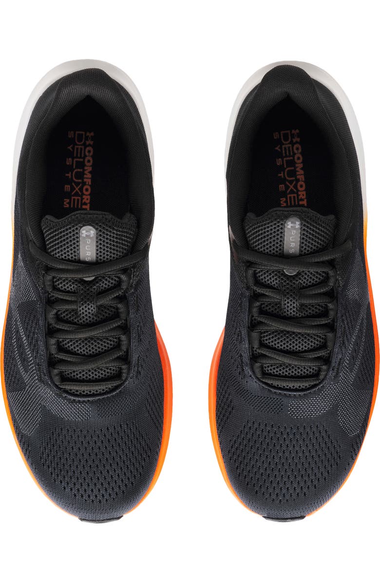 Under Armour Charged Pursuit Running Sneaker, Alternate, color, Black